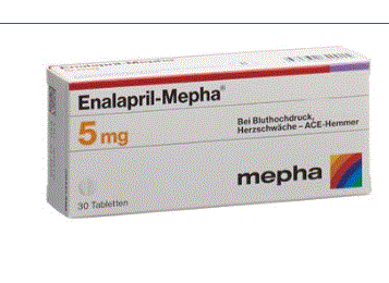 Enalapril-Mepha 5 mg 30 tabs